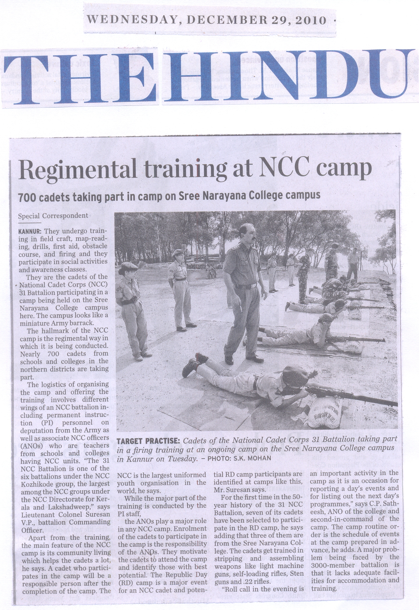 Regimental Training